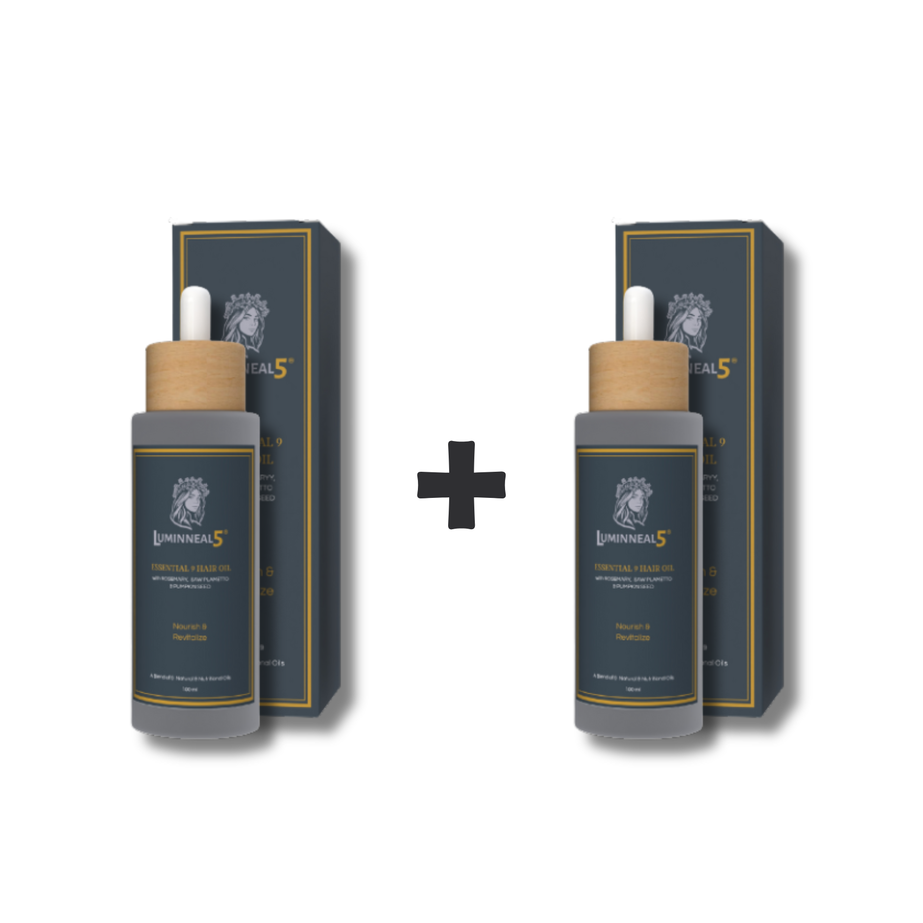 Luminneal5 Essential 9 Hair Oil - Bundle of 2 (Save 10%)