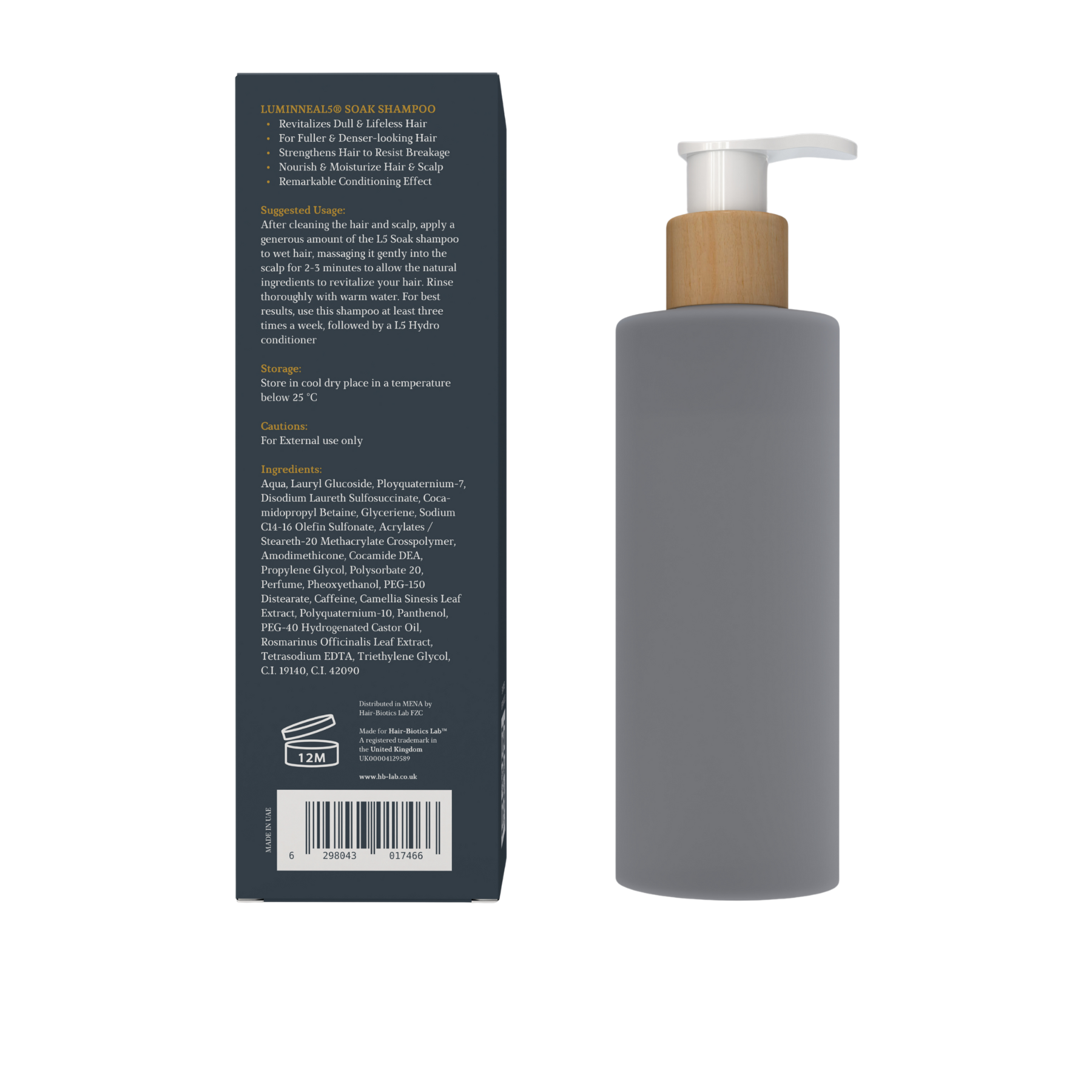 Luminneal5 Soak Shampoo