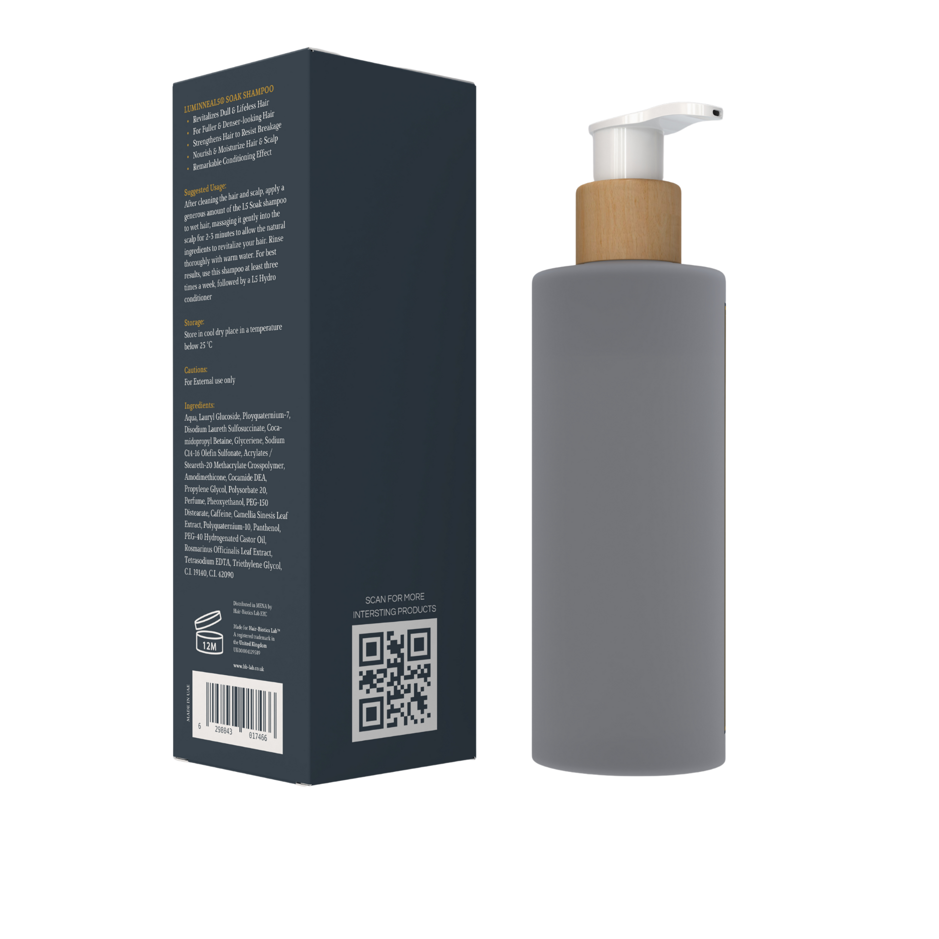 Luminneal5 Soak Shampoo